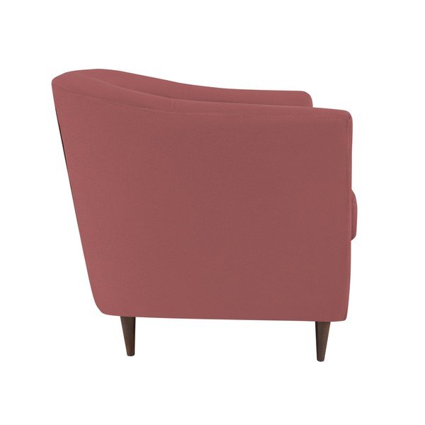 Canapea Kooko Home LOVE, roz prăfuit, 125 cm-image-4