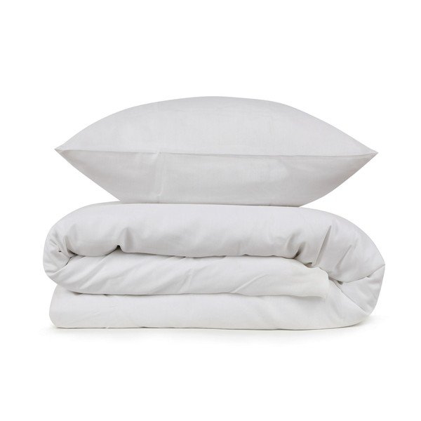 Lenjerie de pat albă pentru pat dublu 200x200 cm Paint - Mijolnir-image-2