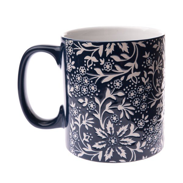 Cană crem din ceramică 620 ml Bloom – Dakls
