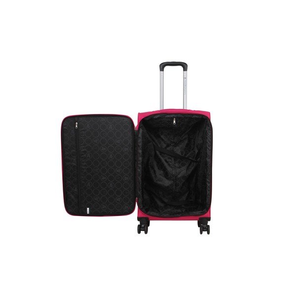 Set 3 trolere cu 4 roți Lulucastagnette Peruana, magenta-image-3