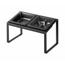 Set boluri cu suport pentru animale de companie din ceramică Nooks – YAMAZAKI