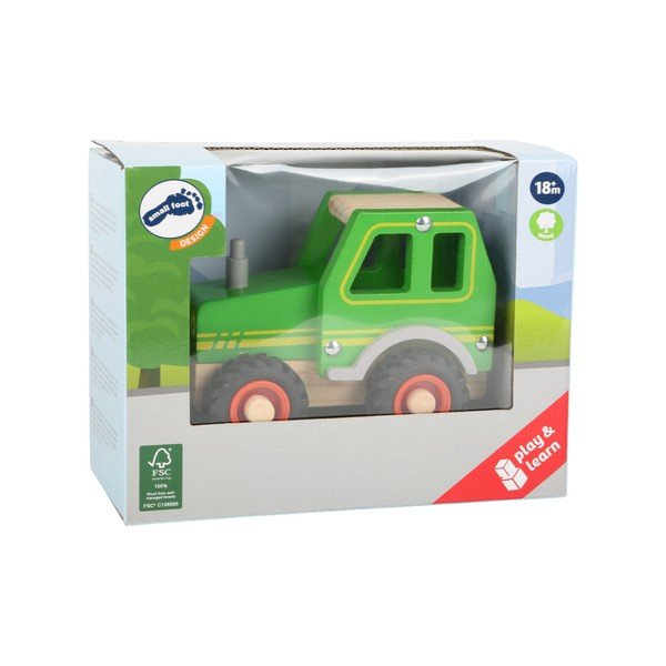 Tractor din lemn pentru copii Legler Tractor-image-3