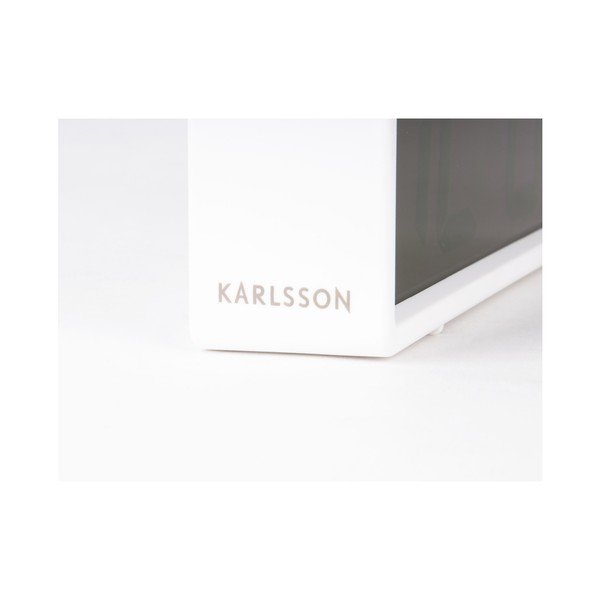 Ceas de birou Karlsson Coy, alb-image-1