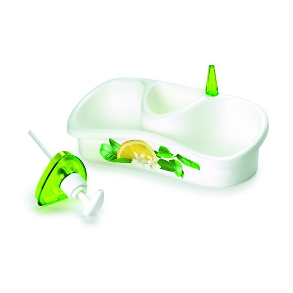 Dozator detergent vase cu suport Snips, verde-image-3