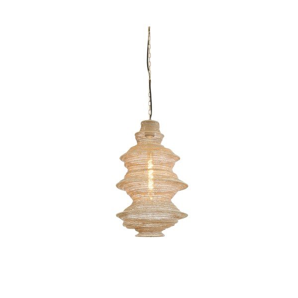 Lustră bej din metal Nakisha – Light & Living-image-2