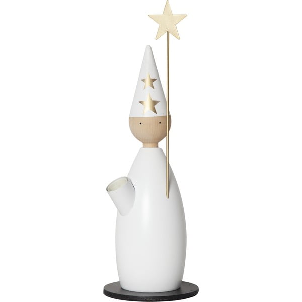 Decorațiune luminoasă albă ø 12 cm  de  Crăciun Lucia Classic – Star Trading