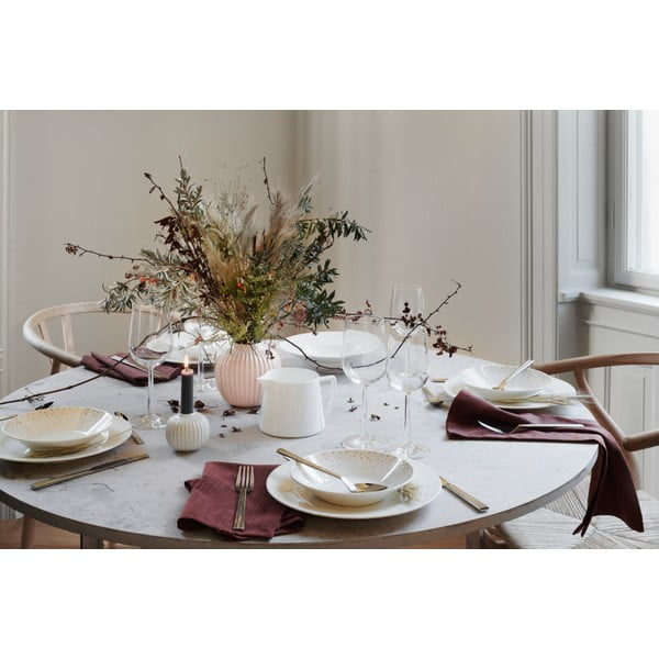 Sfeșnic din porțelan Kähler Design Hammershoi, alb, ⌀ 7,5 cm-image-1