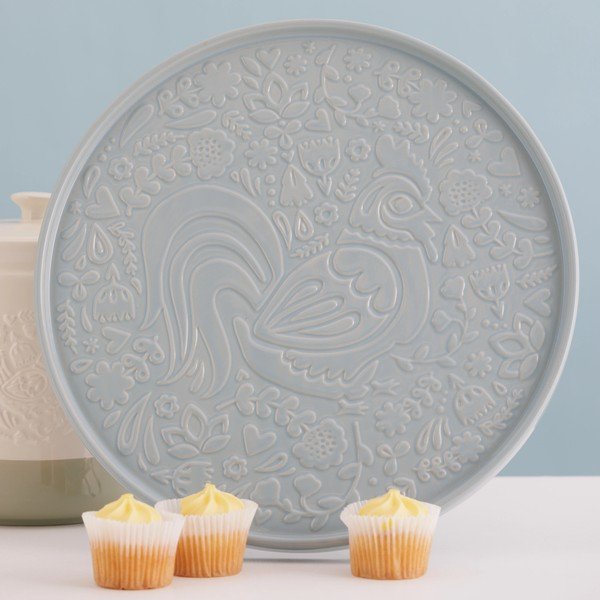 Farfurie albastru prăfuit pentru servire din ceramică ø 30 cm Home to Roost – Mason Cash-image-1