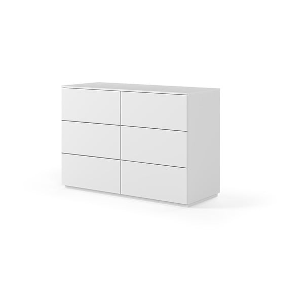 Comodă albă cu sertare TemaHome Join, 120 x 84 cm-image-2