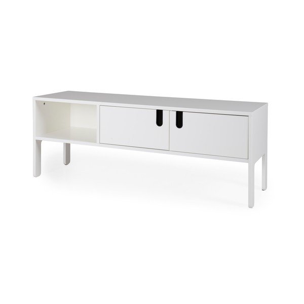 Masă TV Tenzo Uno, lățime 137 cm, alb-image-2