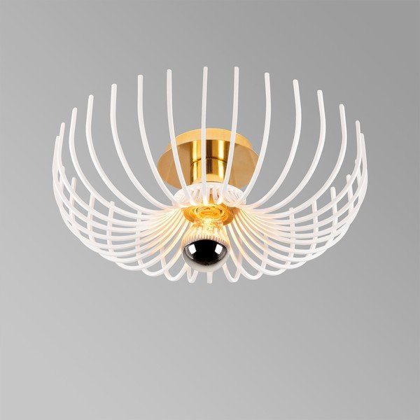 Plafonieră albă ø 36 cm Aspendos – Opviq lights-image-3