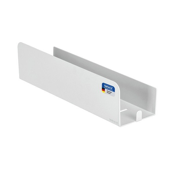 Raft pentru baie alb autoadeziv cu Turbo-Loc din oțel inoxidabil Lizan – Wenko-image-3