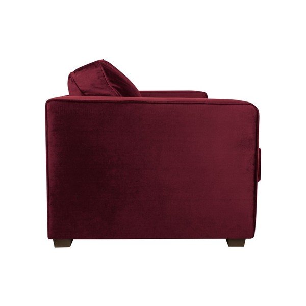 Canapea cu 3 locuri Cosmopolitan Denver, roșu burgundy-image-2