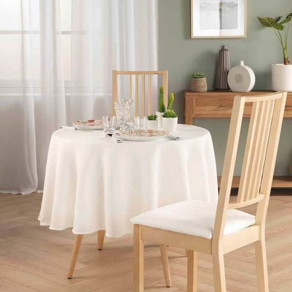 Față de masă din jacquard ø 180 cm Stella – douceur d'intérieur-image-2