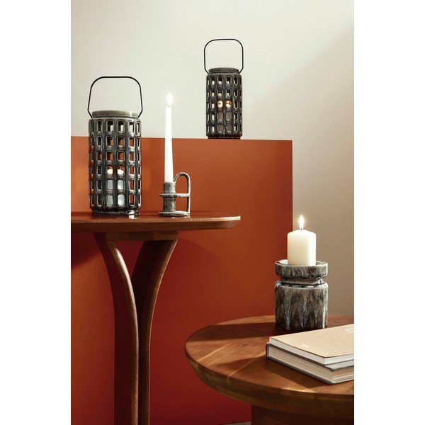 Felinar din ceramică (înălțime 30 cm) Darreh – Bizzotto-image-1