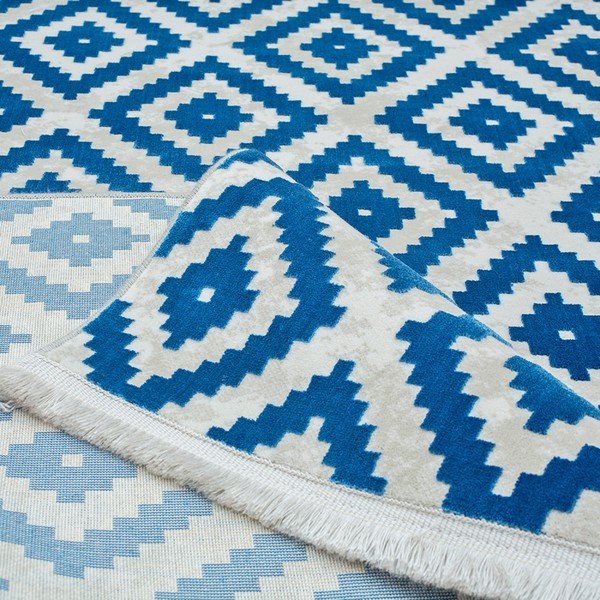 Covor Munico Azul, 80 x 300 cm-image-1