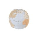 Puf de copii albastru/bej World Map – Lorena Canals