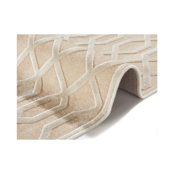 Covor din viscoză Mint Rugs Shine Caine, 160 x 230 cm, crem-image-2