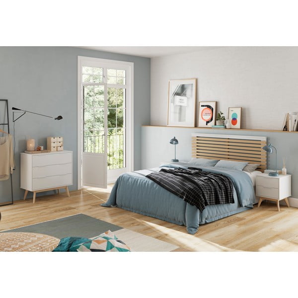 Noptieră albă Campus – Marckeric-image-1