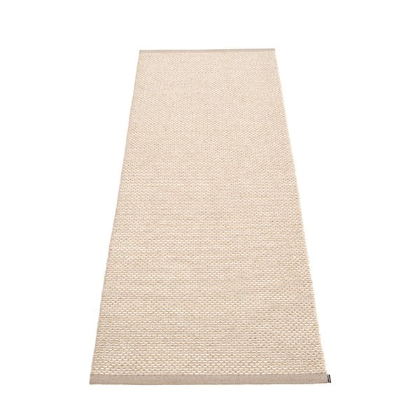 Covor tip traversă pentru interior și exterior crem 70x200 cm Effi Mud – Pappelina