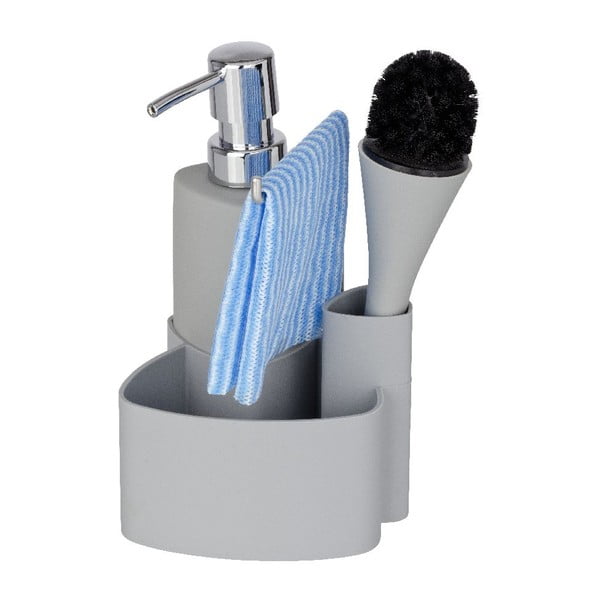 Set pentru produsele de spălat vase Wenko Empire, gri-image-3