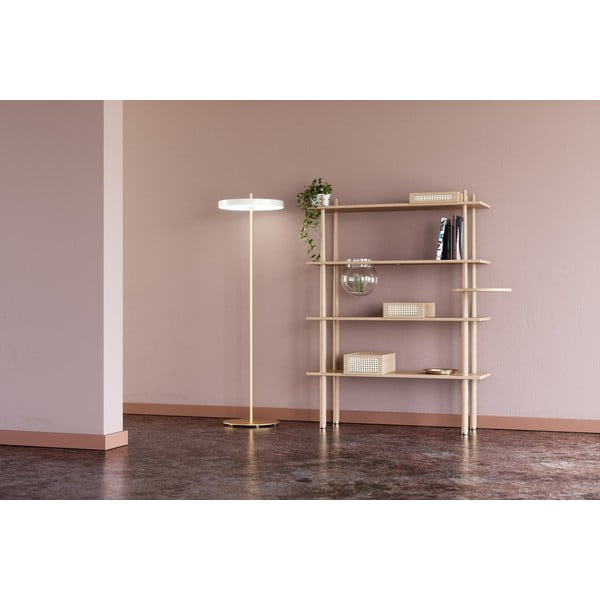 Lampadar alb LED cu intensitate reglabilă cu abajur din metal (înălțime 151 cm) Asteria Floor – UMAGE-image-1