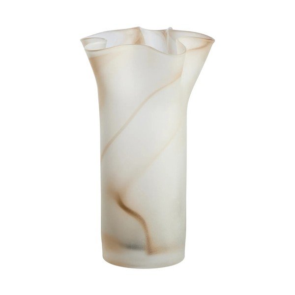Vază în culoare naturală din sticlă (înălțime 32 cm) Galene – Premier Housewares