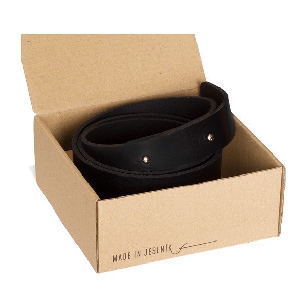 Curea din piele pentru dame Woox Bini Ater, M, negru-image-3