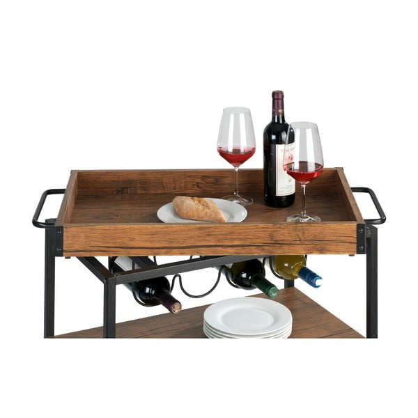 Etajeră cu roţi Wenko Rustico-image-3