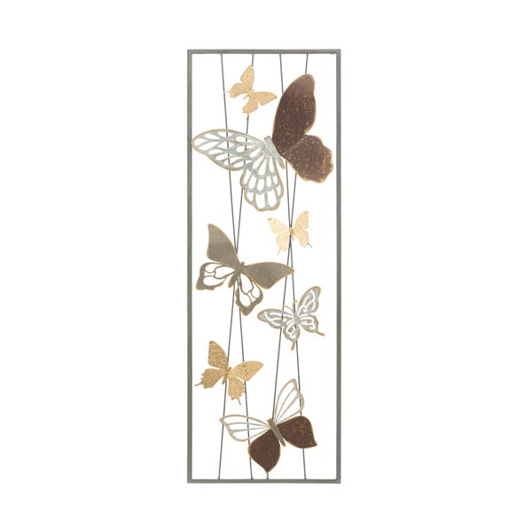 Decorațiune suspendată metalică Mauro Ferretti Butterfly Smart A, 31 x 89,5 cm