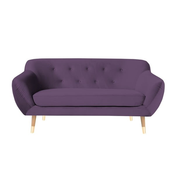 Canapea cu 2 locuri Mazzini Sofas Amelie, violet