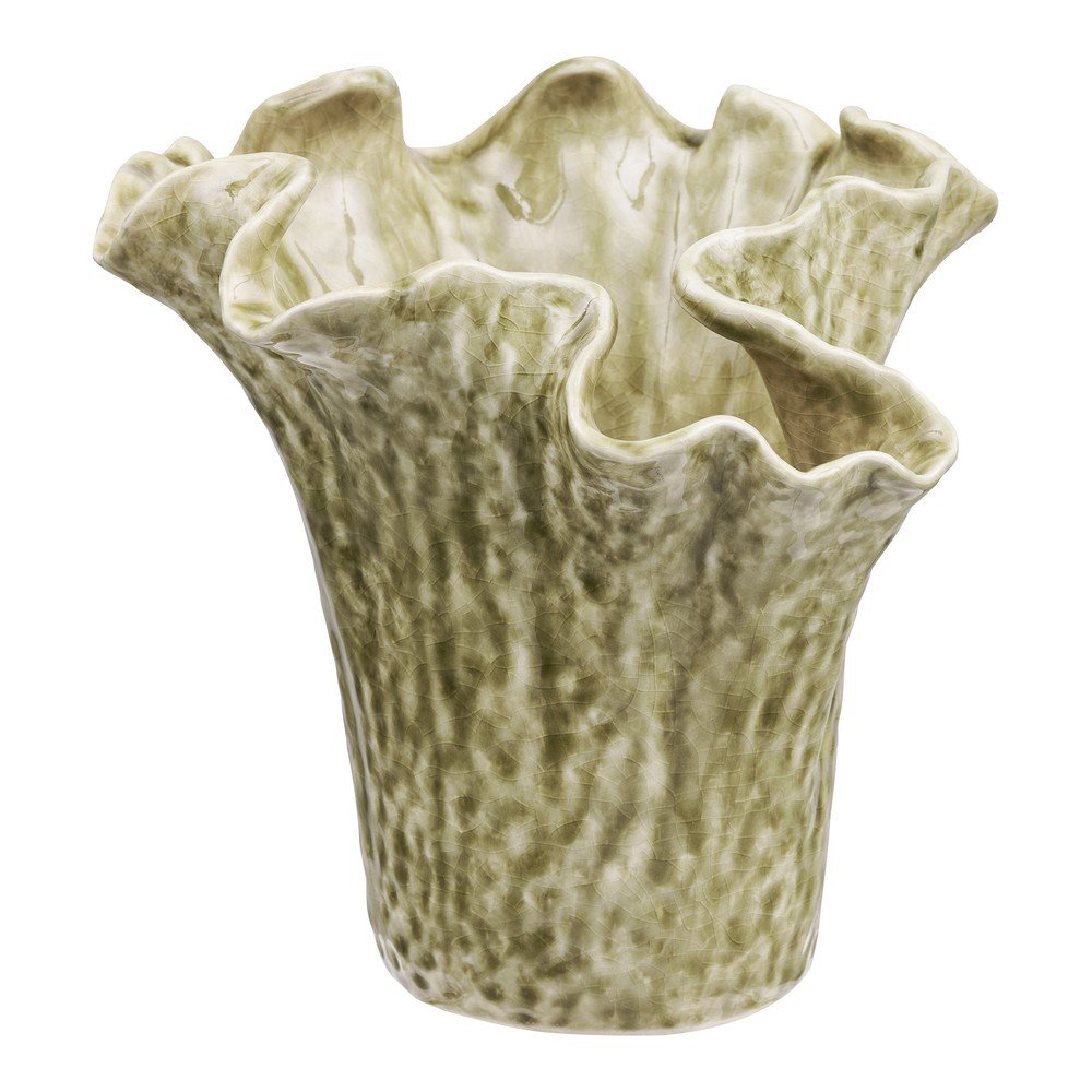 Vază grej din ceramică (înălțime 23,5 cm) – House Nordic