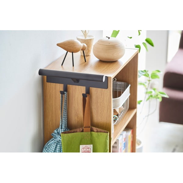 Cuier metalic Yamazaki Tower, negru-image-1