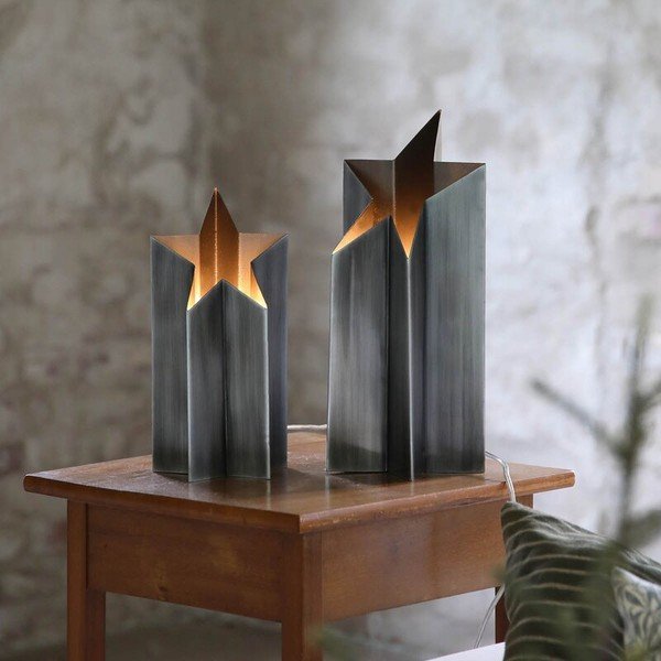 Decorațiune luminoasă gri Asteri – Markslöjd-image-1