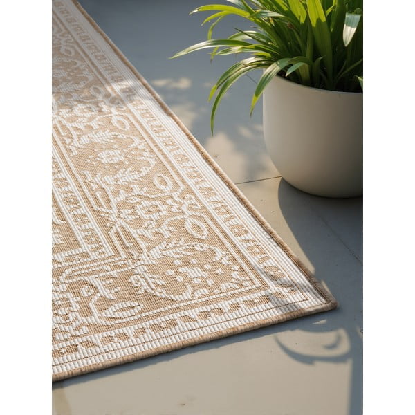 Covor pentru exterior și interior bej/fildeș 160x230 cm Duet Kona – NORTHRUGS-image-4