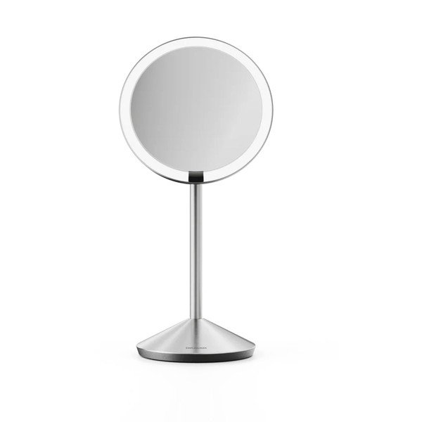 Oglindă cosmetică (mărire 5x) cu led/de mărire ø 12 cm – simplehuman