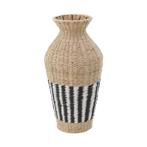 Vază decorativă din paie InArt Boho, ⌀ 30 cm