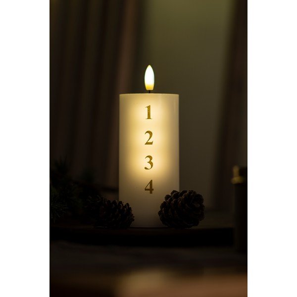 Lumânare LED cu baterii (înălțime 15 cm)  Sille Advent – Sirius-image-1