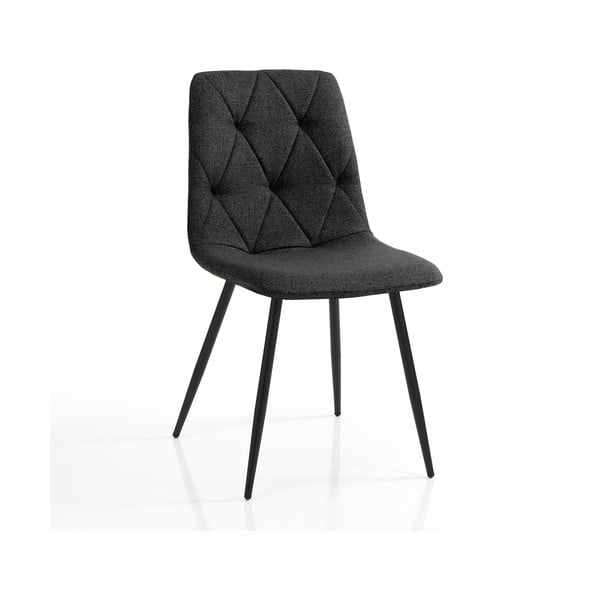 Scaune de dining negre 2 buc. Mesh – Tomasucci