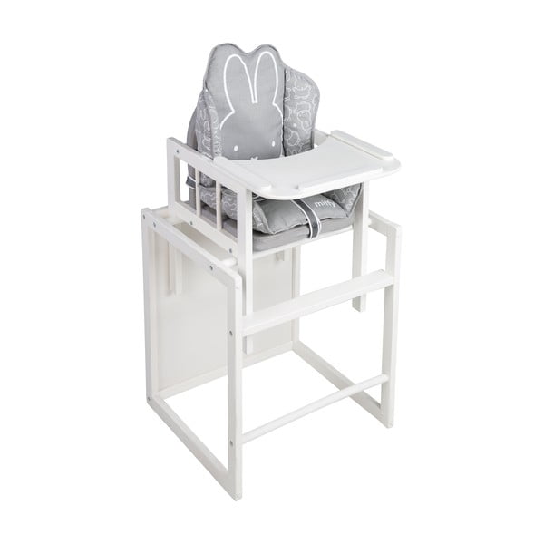 Pernă de scaun pentru copii gri Miffy – Roba-image-1