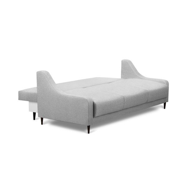 Canapea extensibilă cu spațiu pentru depozitare Mazzini Sofas Ancolie, gri deschis, 215 cm-image-4