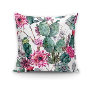 Față de pernă Minimalist Cushion Covers Cactus And Roses, 45 x 45 cm