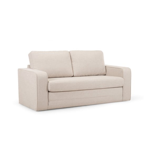 Canapea bej extensibilă 160 cm Come – Bobochic Paris-image-2