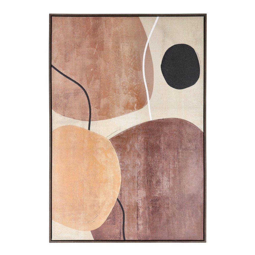 Tablou cu ramă/pe pânză imprimat/cu elemente pictate manual 83x123 cm Gallery – Bizzotto