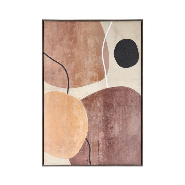 Tablou cu ramă/pe pânză imprimat/cu elemente pictate manual 83x123 cm Gallery – Bizzotto