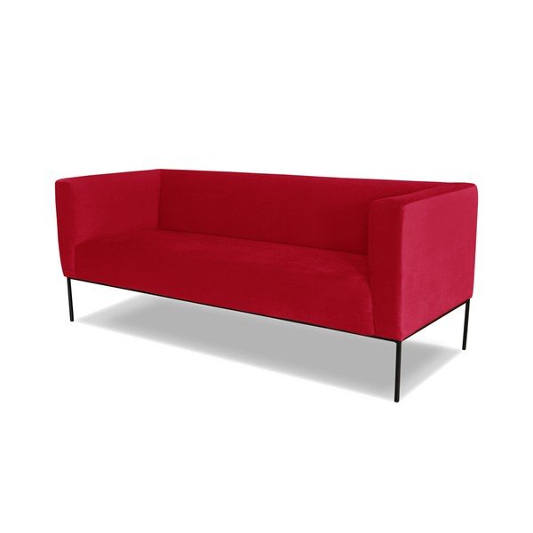 Canapea pentru 3 persoane Windsor & Co. Sofas Neptune, roșu-image-2