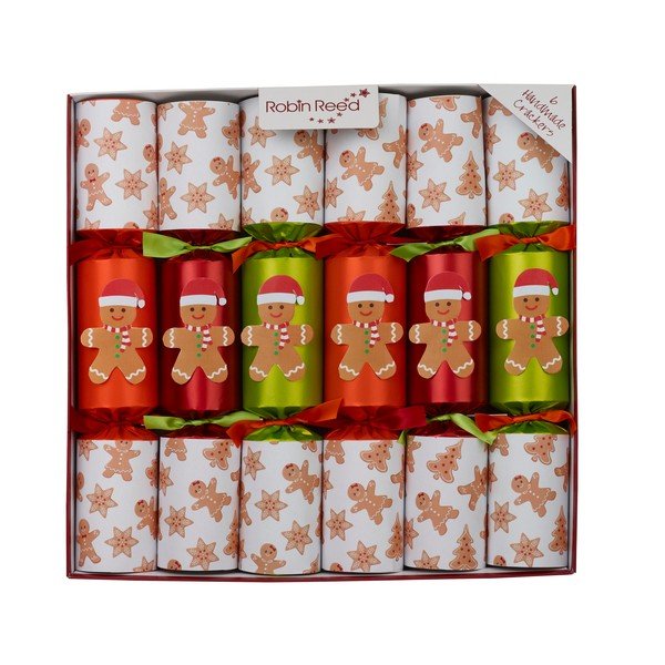 Pocnitori de Crăciun 6 buc. Racing Gingerbread – Robin Reed