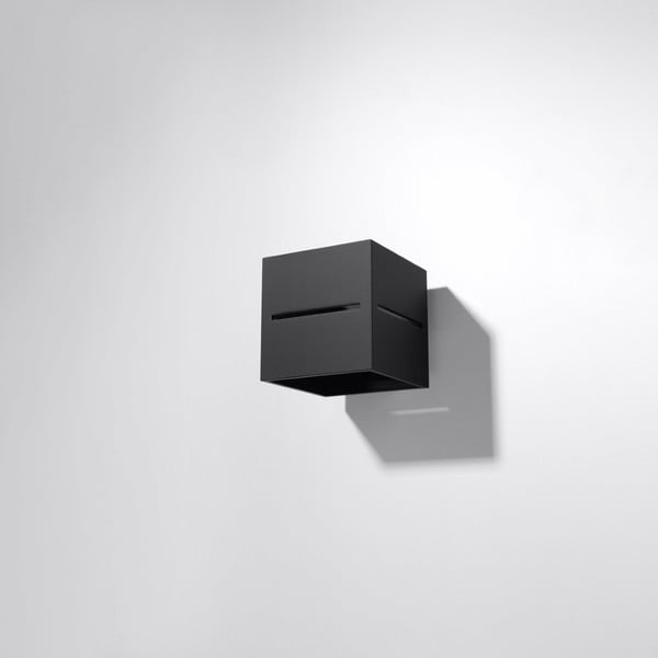 Aplică de perete neagră Lorum – Nice Lamps