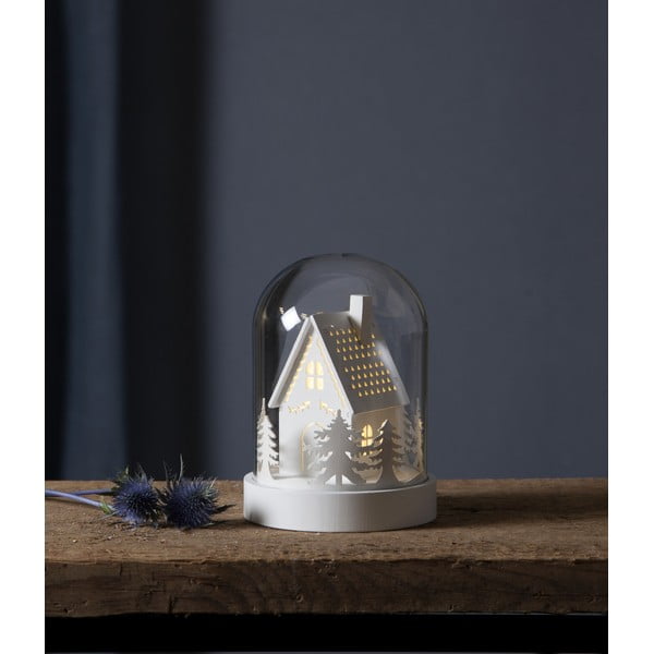 Decorațiune luminoasă de Crăciun albă ø 12,5 cm  Kupol – Star Trading-image-1