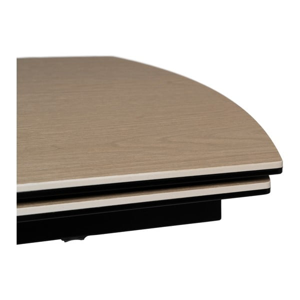 Masă de dining extensibilă cu blat suplimentar 90x180 cm Rocía – Ixia-image-3